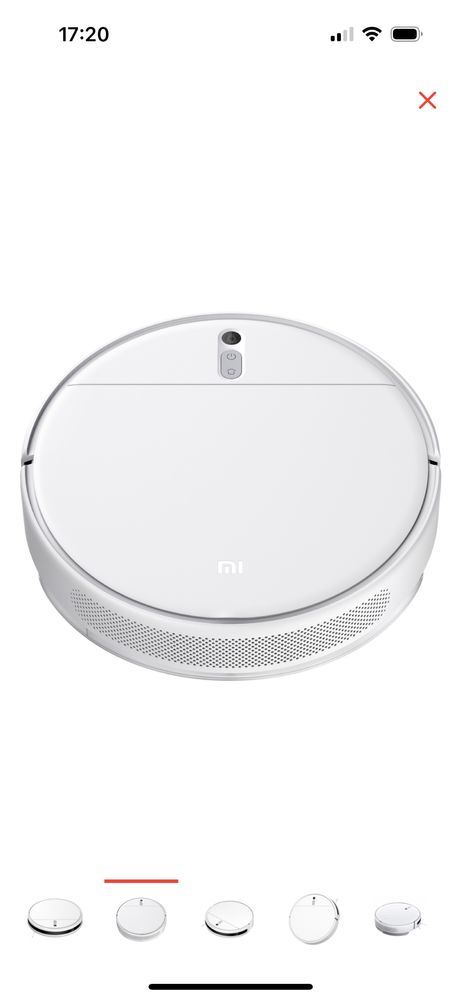 Робот-пылесос Xiaomi Mi Robot Vacuum-Mop 2 Lite MJSTL BHR5217EN белый