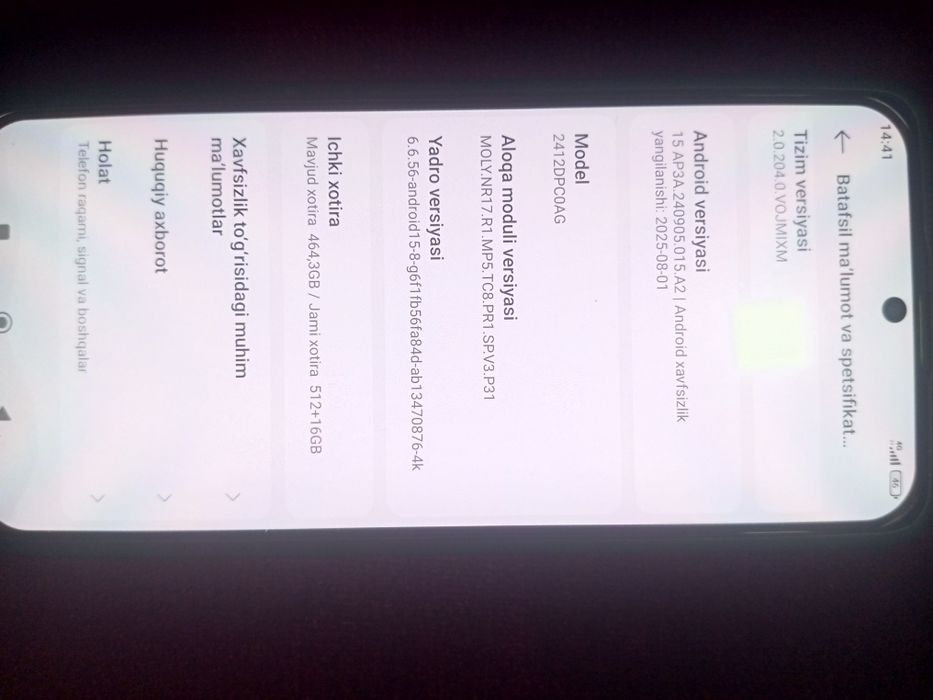 Poco x7 pro 5g 120fps