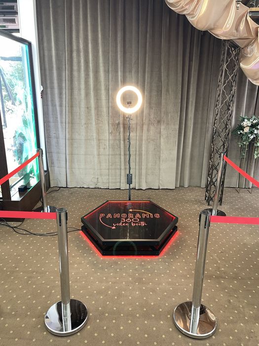 Vand platforma videobooth 360