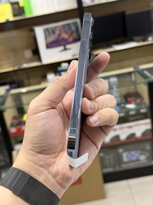 iPhone 13 pro max 100% 56 cycles blue 128 gb