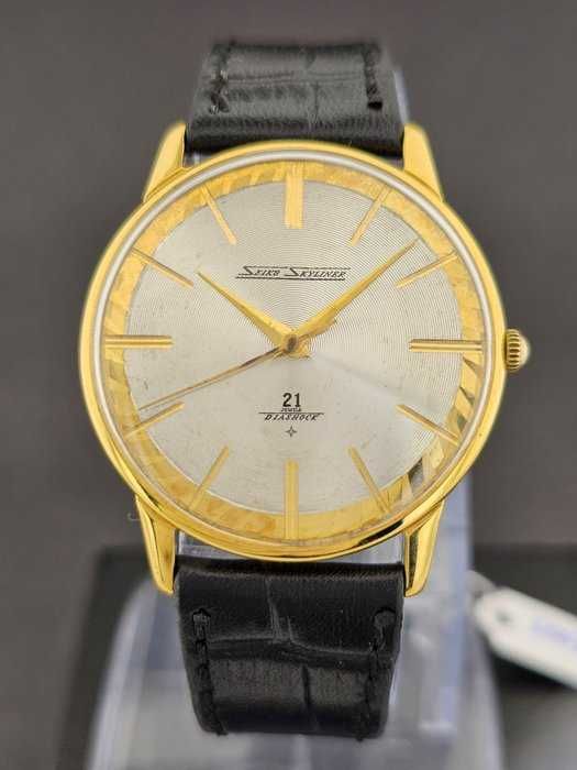 CEAS DE LUX Seiko - Skyliner - J15006E Barbatesc- 1960-1969 aur 14k