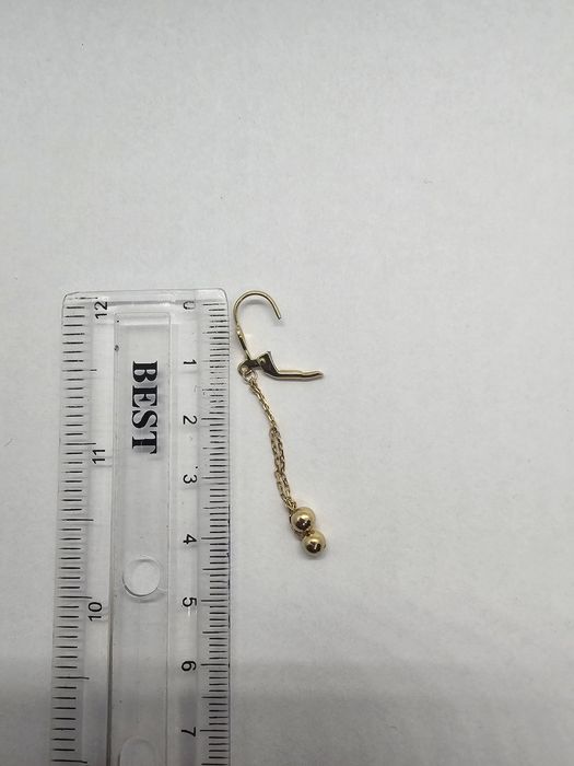 Vand cercei din aur 14 k 1.97 g cod 416