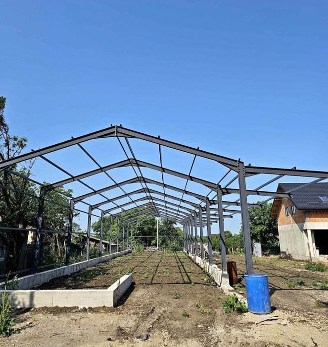 Vand structura metalica 10x25x4h Accept si variante cu auto