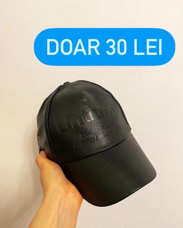 Șapcă din piele ecologica, instagram: hainedevanzare299