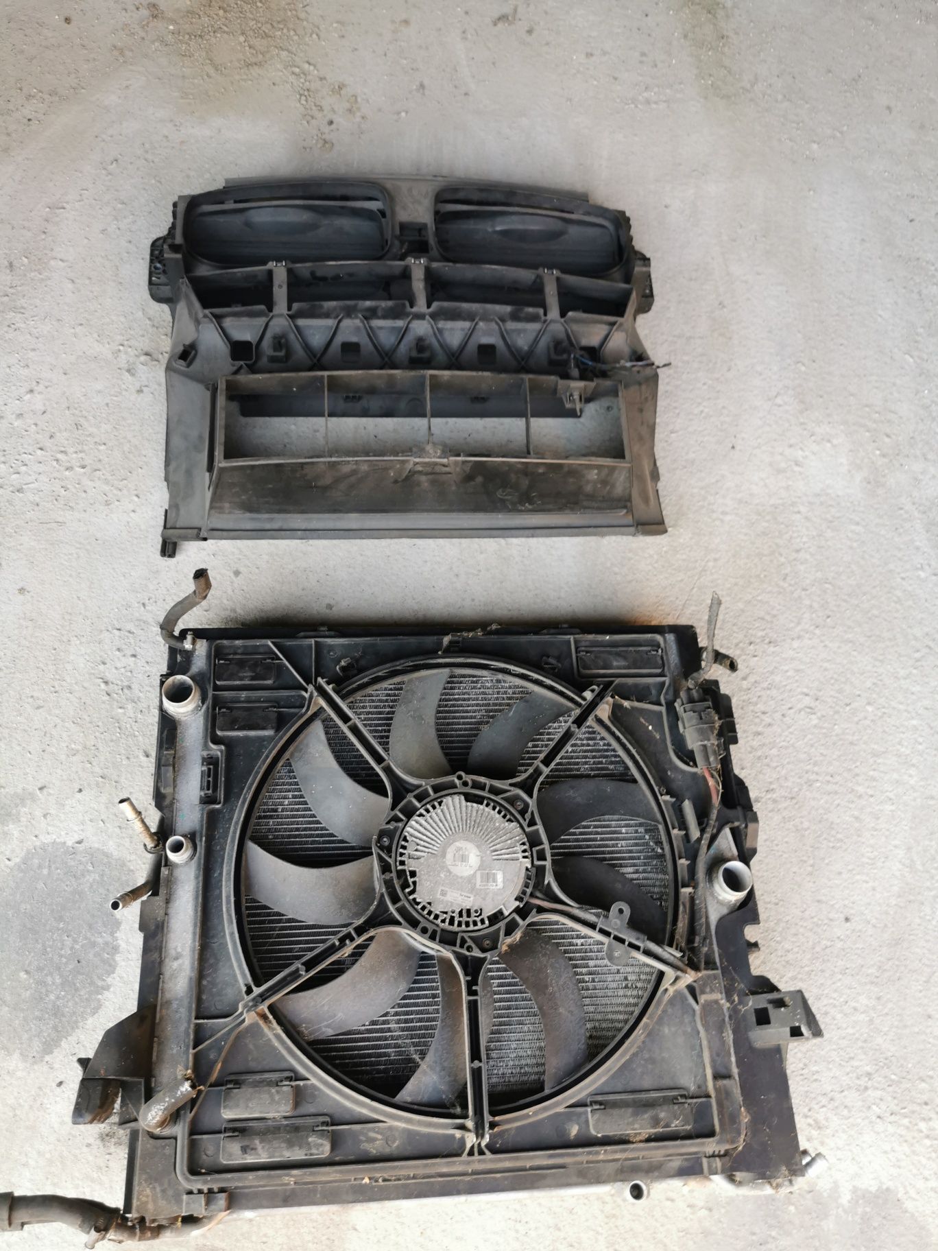 Trager radiatoare ventilator intercooler întăritura 5.0 D bmw x5 x6