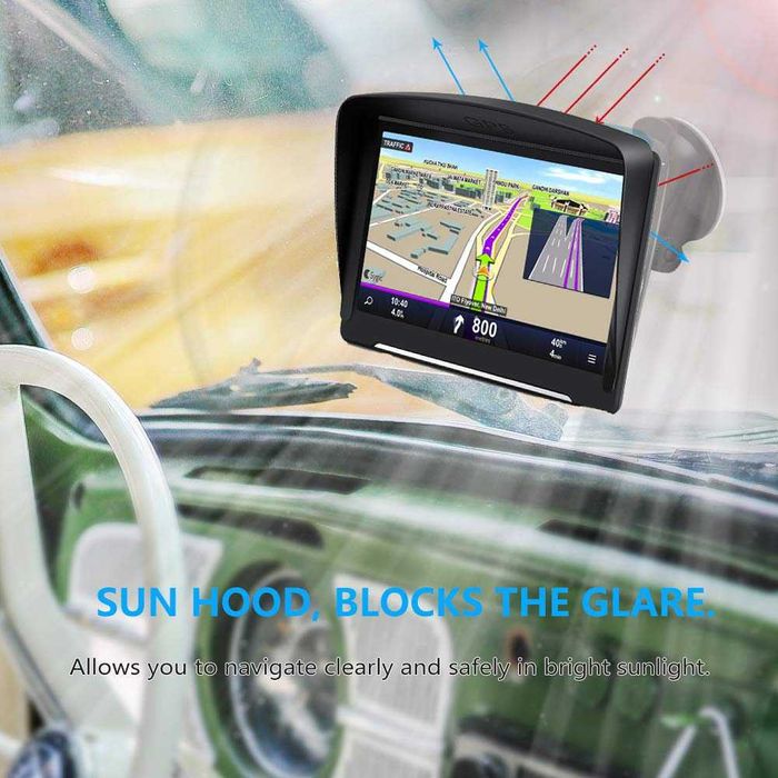 GPS Navigatii HD 7"GPS AUTO GPS TIR GPS Camion  IGO HARTI Europa 2025