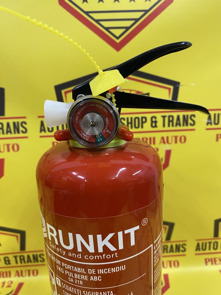 Extinctor stingator P1 1 kg cu pulbere auto moto comping valabil 2028