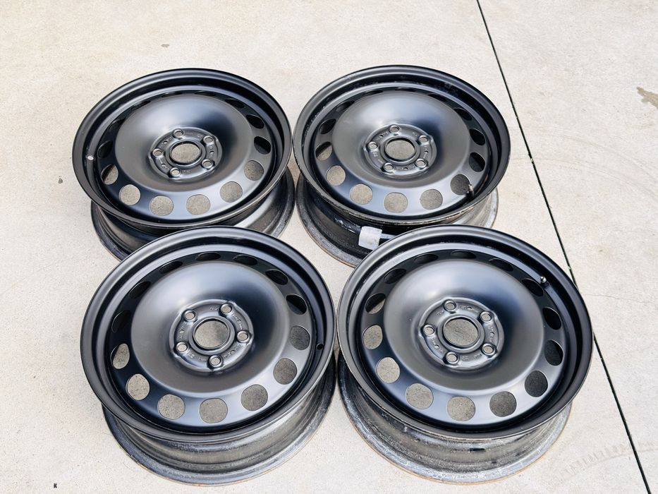 4бр железни VW Audi Skoda Seat 16цола