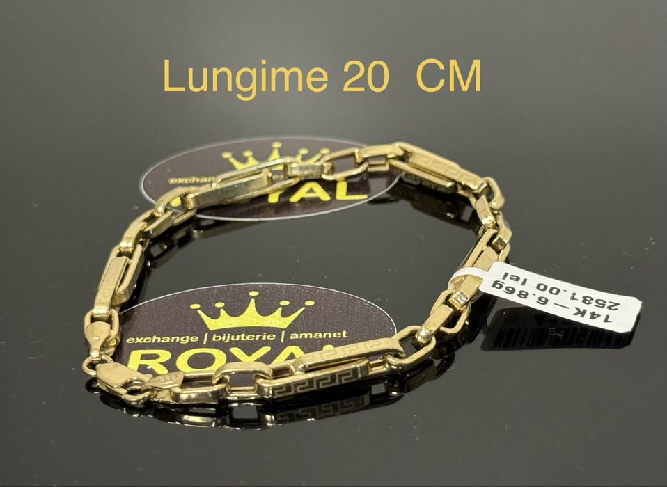 Bijuteria ROYAL : Bratara AUR 14K / 6.86 GR