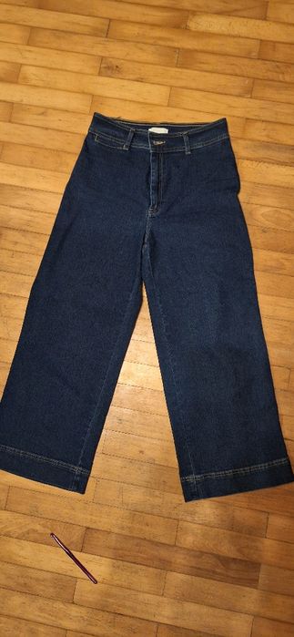 blugi cropped flare hm