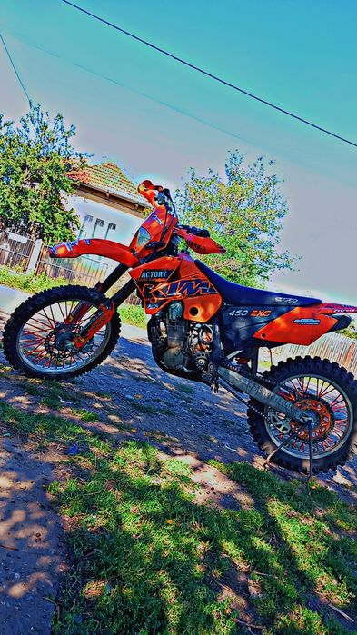 Vând sau schimb cu atv ktm exc 450