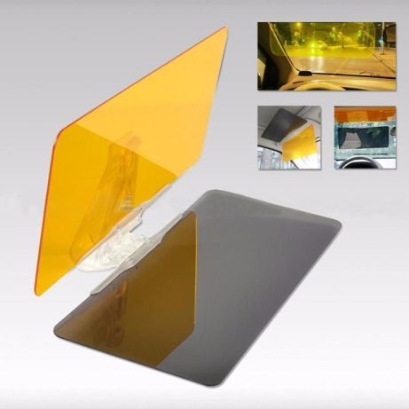 Визьор за кола през деня и нощта с HD Visor, Сенник за кола, мъгла и с