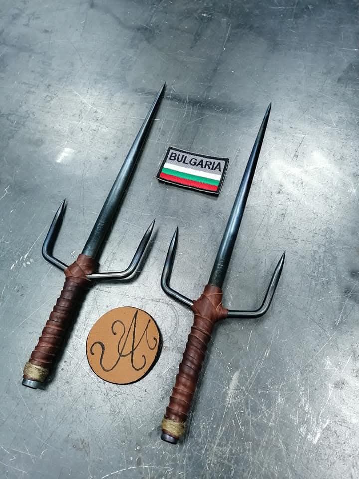 Сай нинджа нож тризъбец