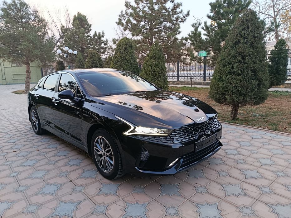 Kia K-5 4-poz 2023! Prestige Light! Rangi Qora.  Propan gaz