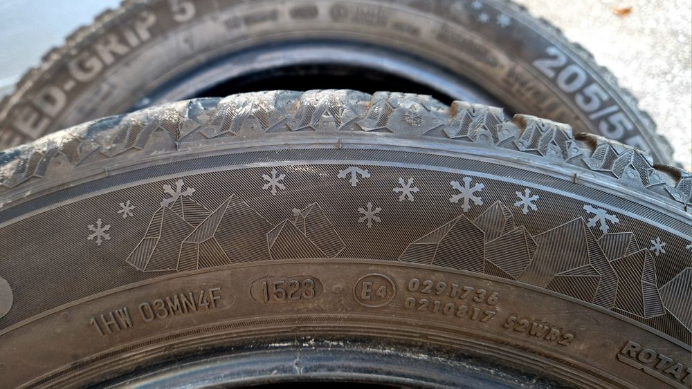 DOT 2023, 205/55/16 зимни гуми Semperit Speed-Grip 5