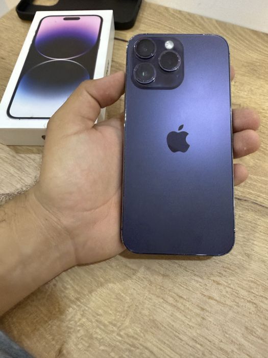 Iphone 14 pro max purple 256 90%