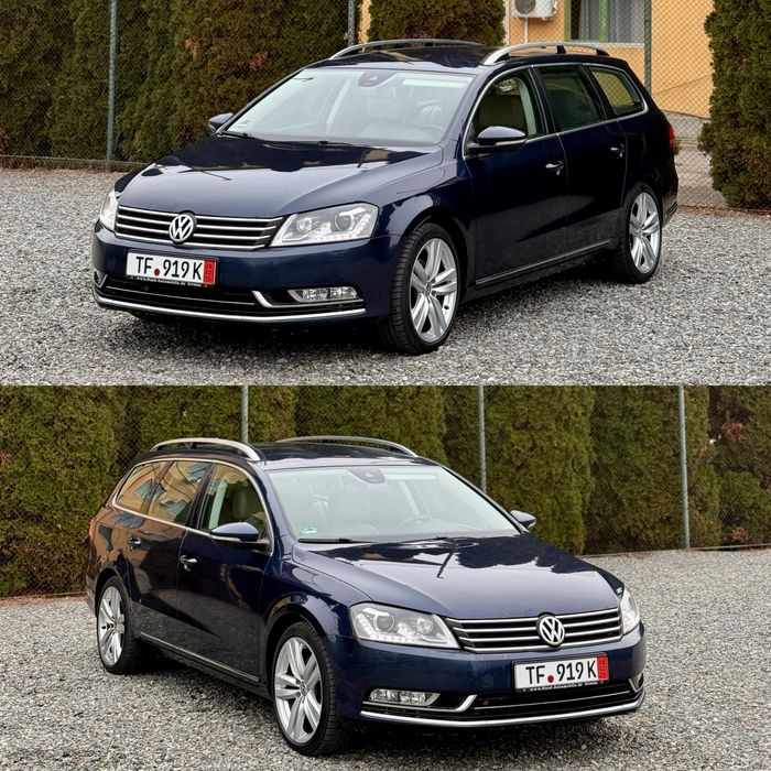 Vw Passat B7 2.0 Tdi 170Cp 4Motion 2012 Euro5 DSG/Rate fixe/Finantare