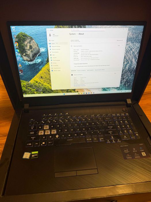 Laptop Gaming ASUS ROG G731G i7, 32GB RAM, GTX 1650, 1TB SSD, 17.3”