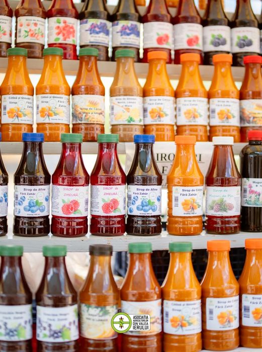 Siropuri Natural Presate la Rece: Cătină, Aronia, Coacăze negre, Afine