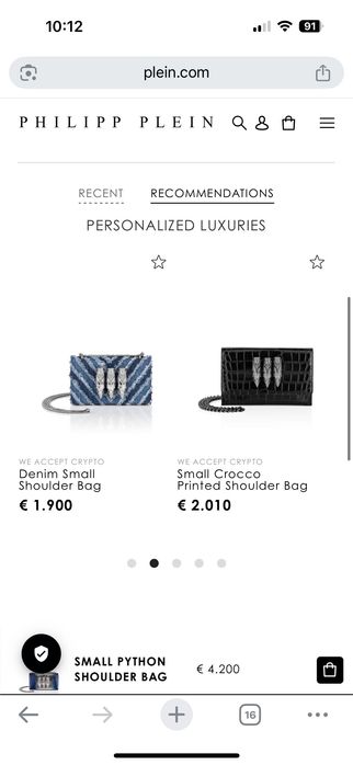 Оригинална Чанта Philipp Plein