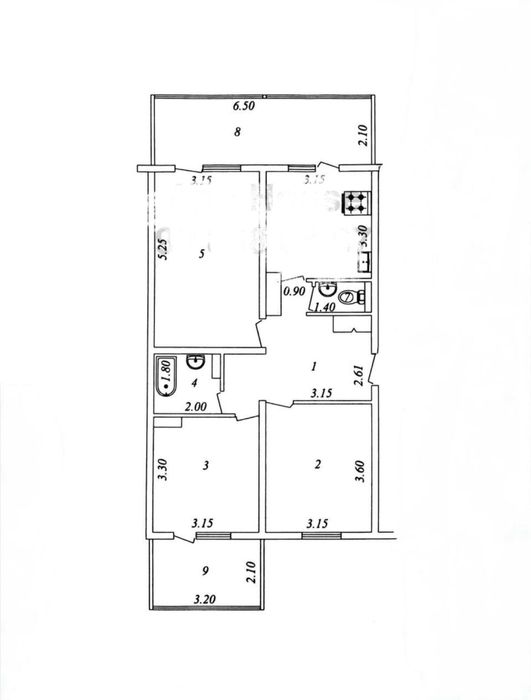 Карасу 6, 3/5/9 УЛУЧШЕНКА (85м2) Мирзо Улугбекский район Срочно