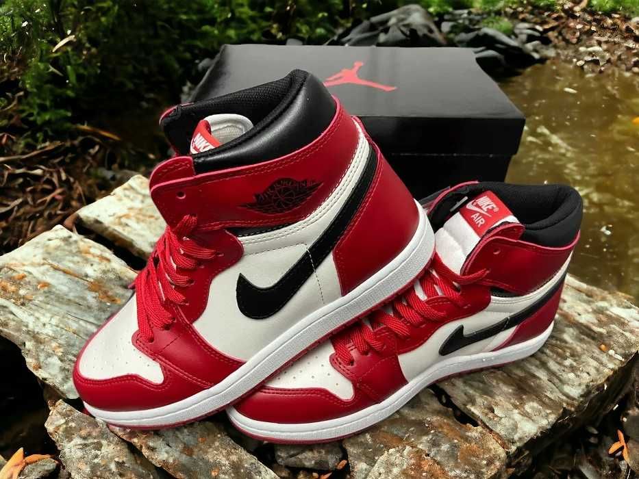 Adidasi Jordan 1 High Chicago Red