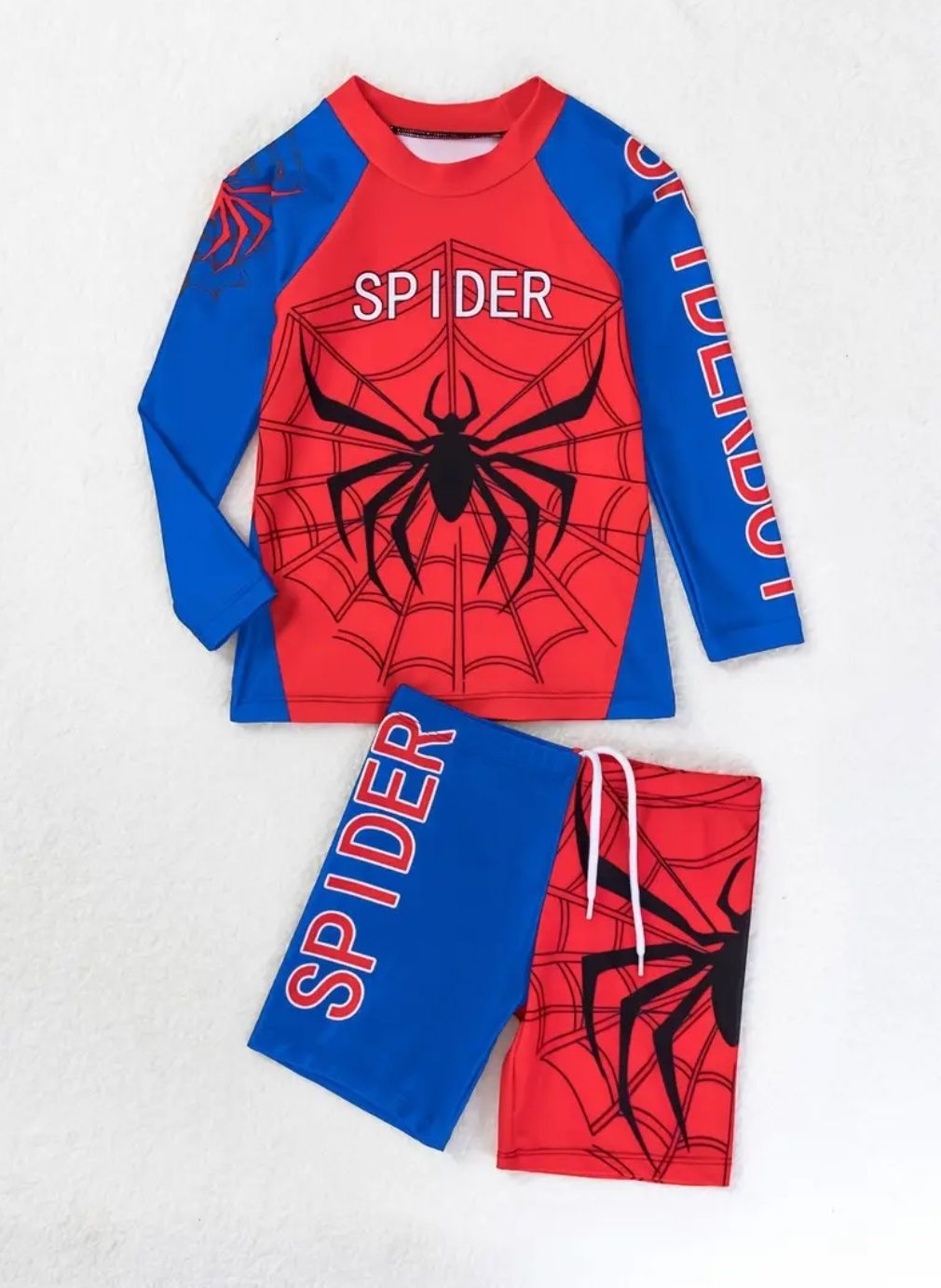 Costum de baie spiderman