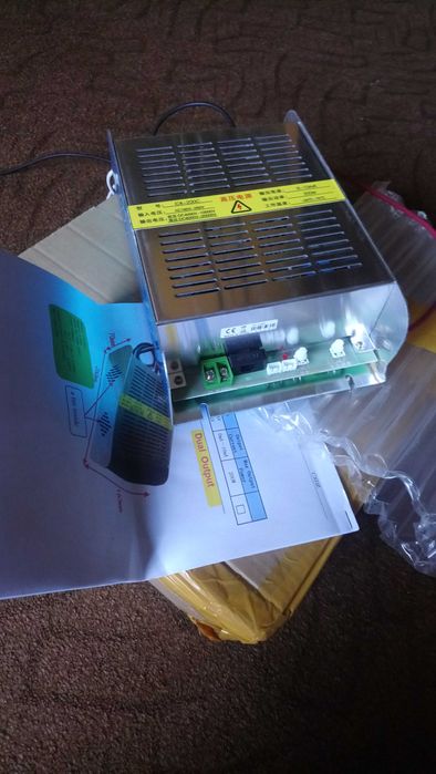 Высоковольтный источник питания CX-200C от 4КВольт до 20КВольт, 200Вт