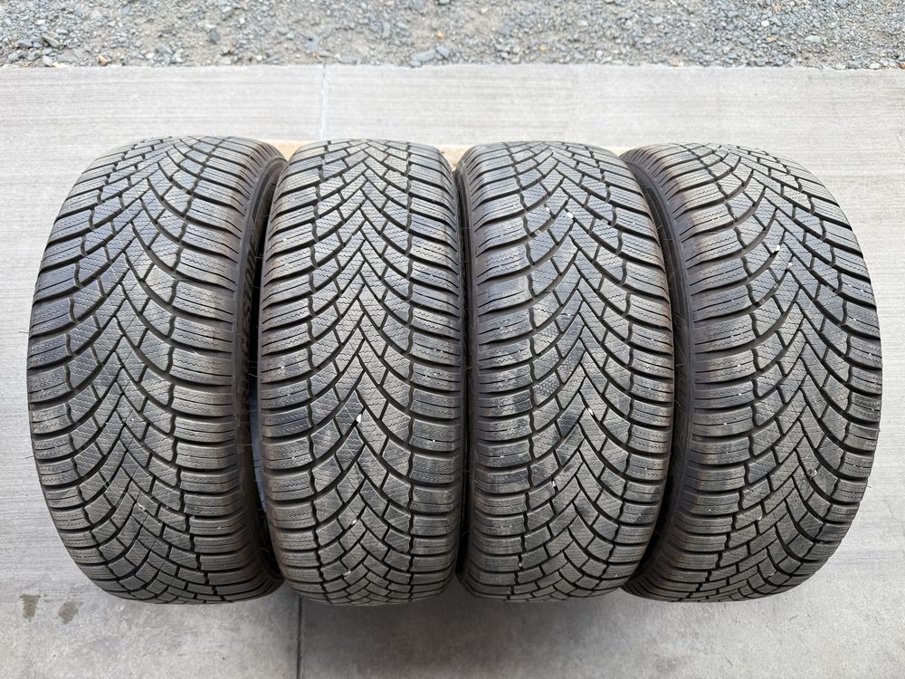 4бр. Отлични Зимни Гуми 185/55R/15 -BRIDGESTONE- DOT:0723- 6.9мм+5.7мм