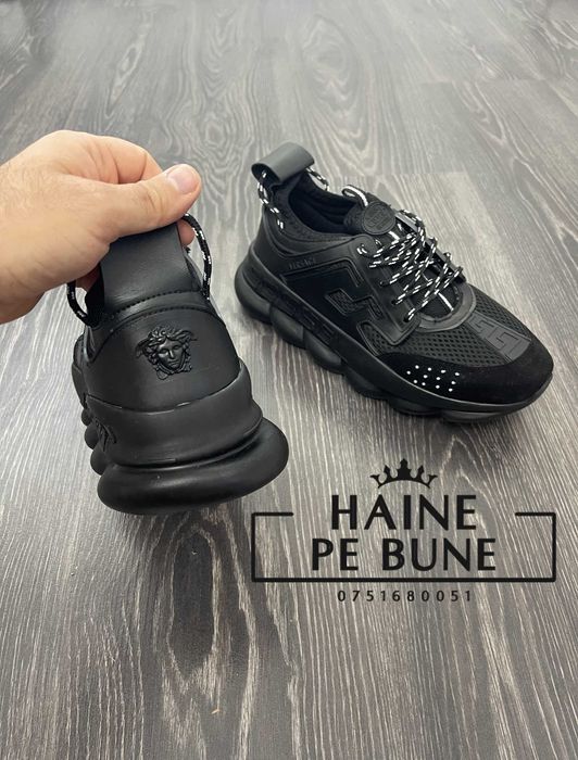 Adidasi VERSACE Chain Reaction l Produs NOU Tenesi
