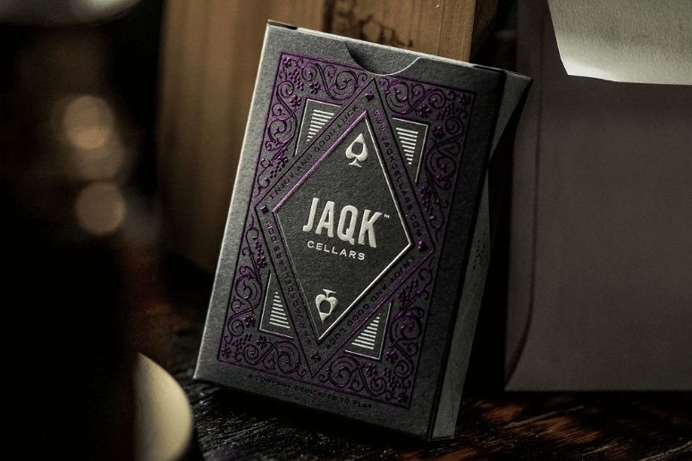 Carti de joc Purple Jaqk Cellars Amethyst limited edition Theory11