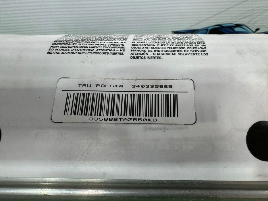 airbag pasager bmw seria 1 e81 / e82 / e87 / e88 cod: 34009342d 2004-2011