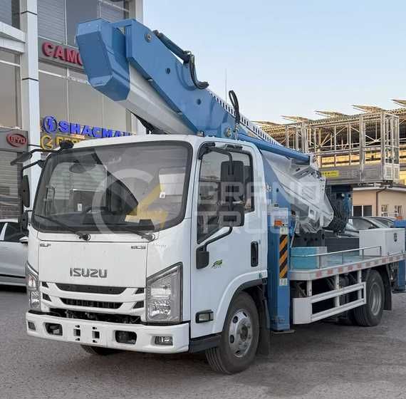 Автовышка ISUZU Howo Faw 28-45metrgacha Sotuvda tayyor 2025yili