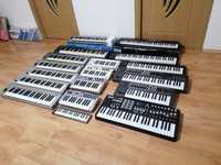 midi controller orga Korg Roland M-audio Midi tech  Alesis Nektar Fame