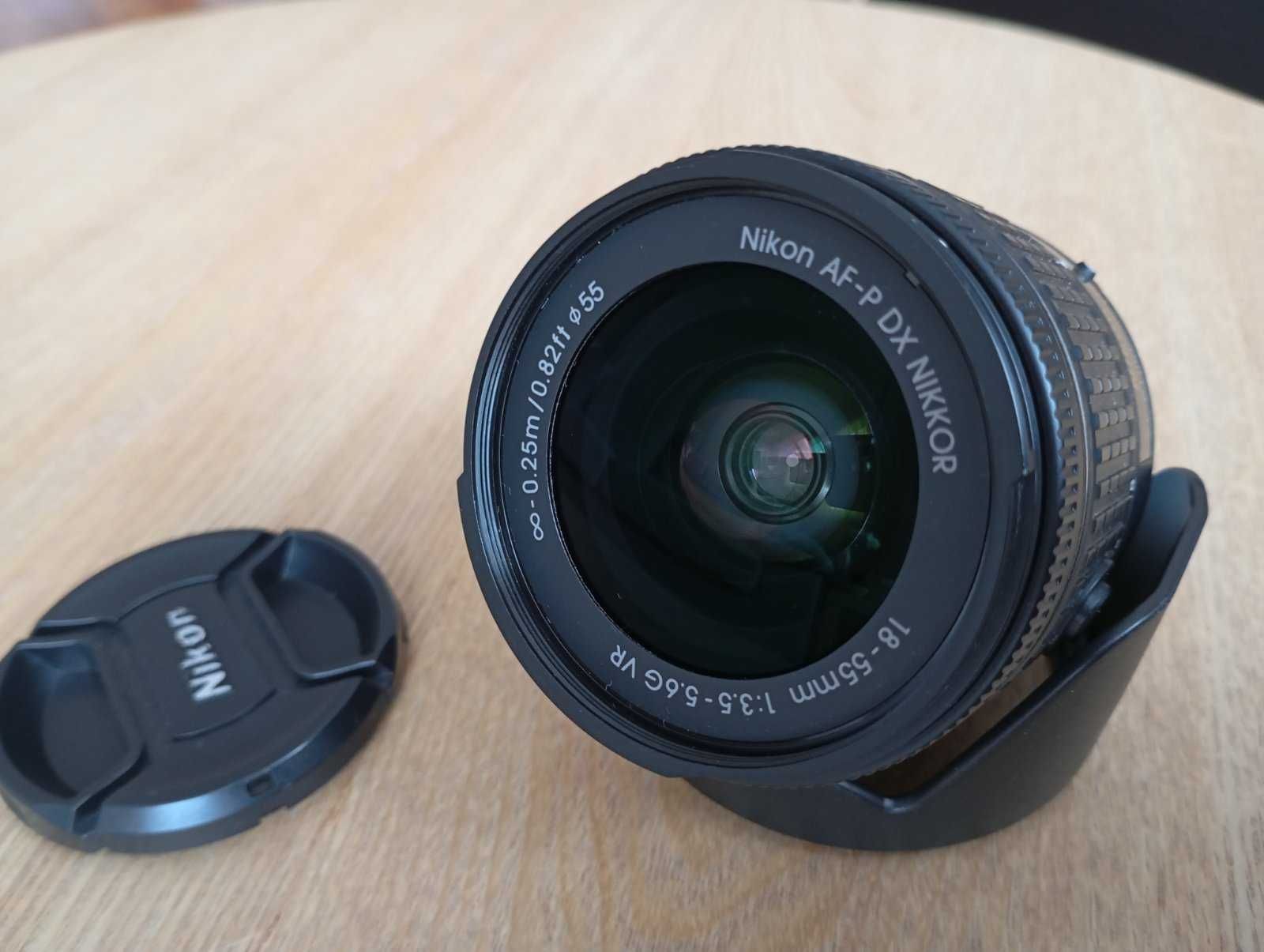 обектив Nikon AF-P DX Nikkor 18-55mm f/3.5-5.6G VR