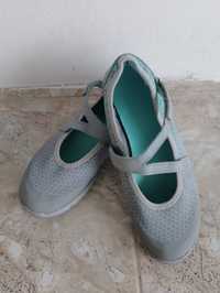 NEWFEEL Дамски обувки за градско ходене pw 160 br'easy, сиво/тюркоаз