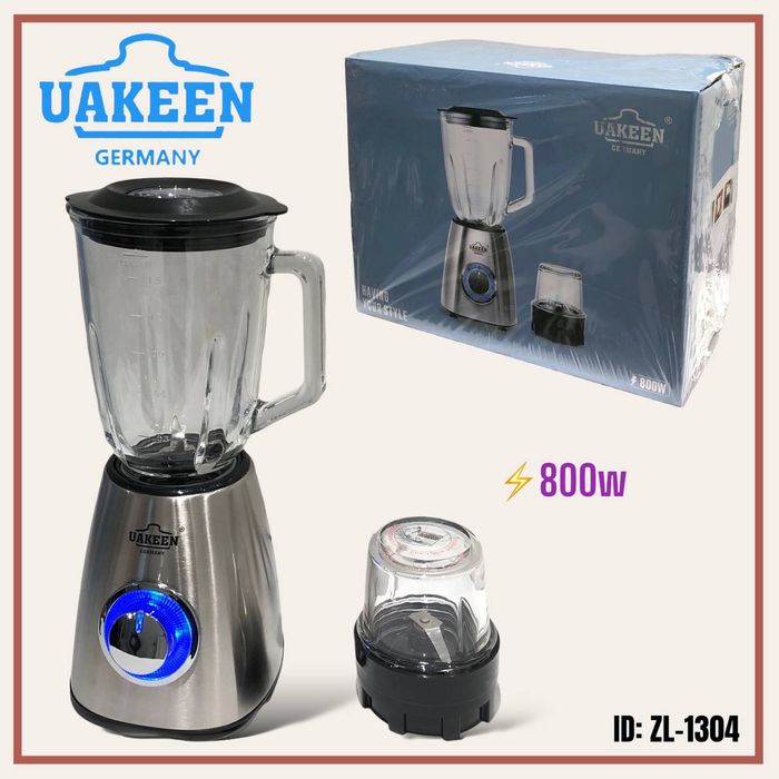 Блендер 2в1 кофемолка UAKEEN ZL-1304 Blender kofemolka blendir