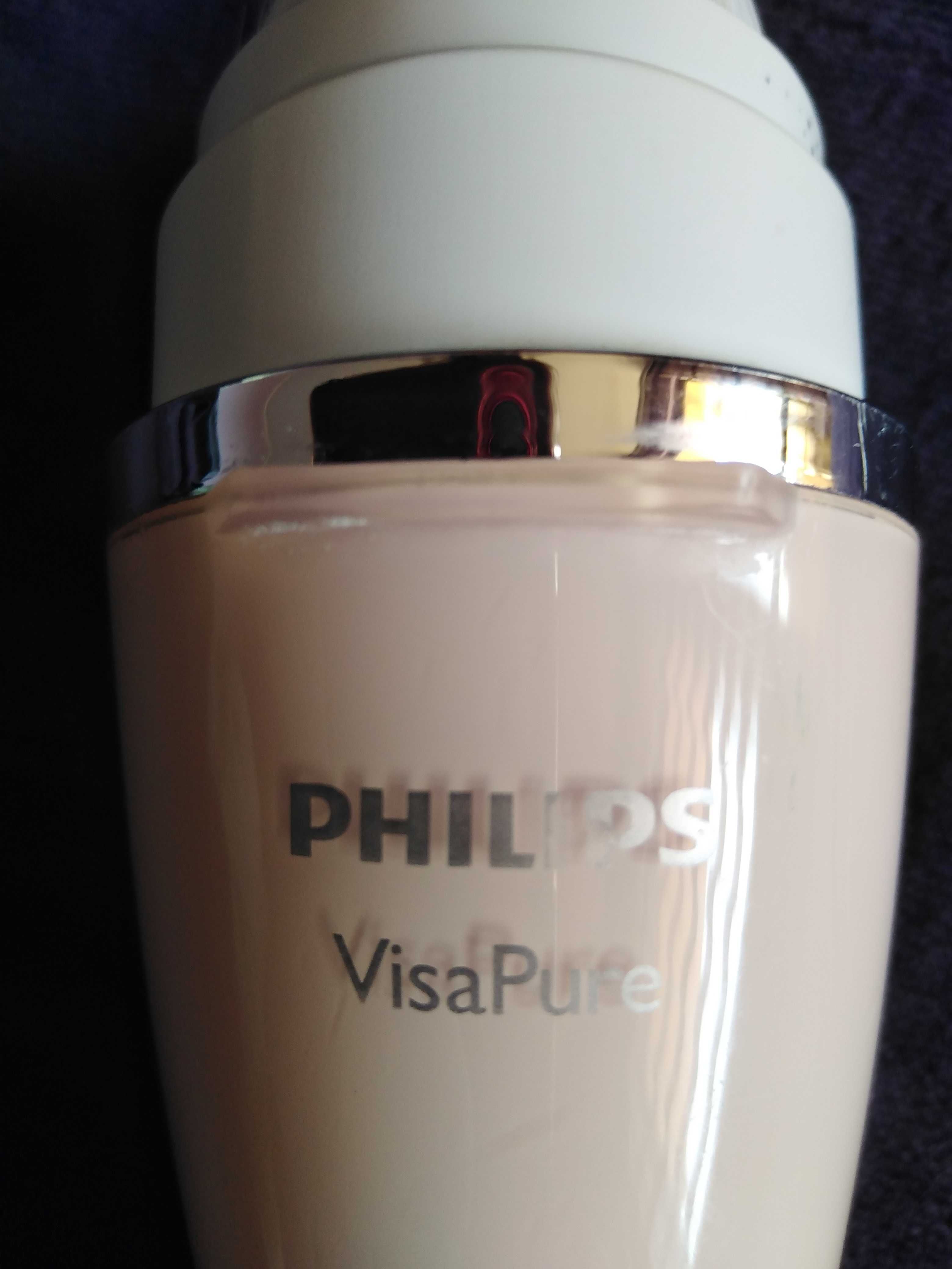 Без зарядно!!!Четка за почистване на лице Philips VisaPure+подарък