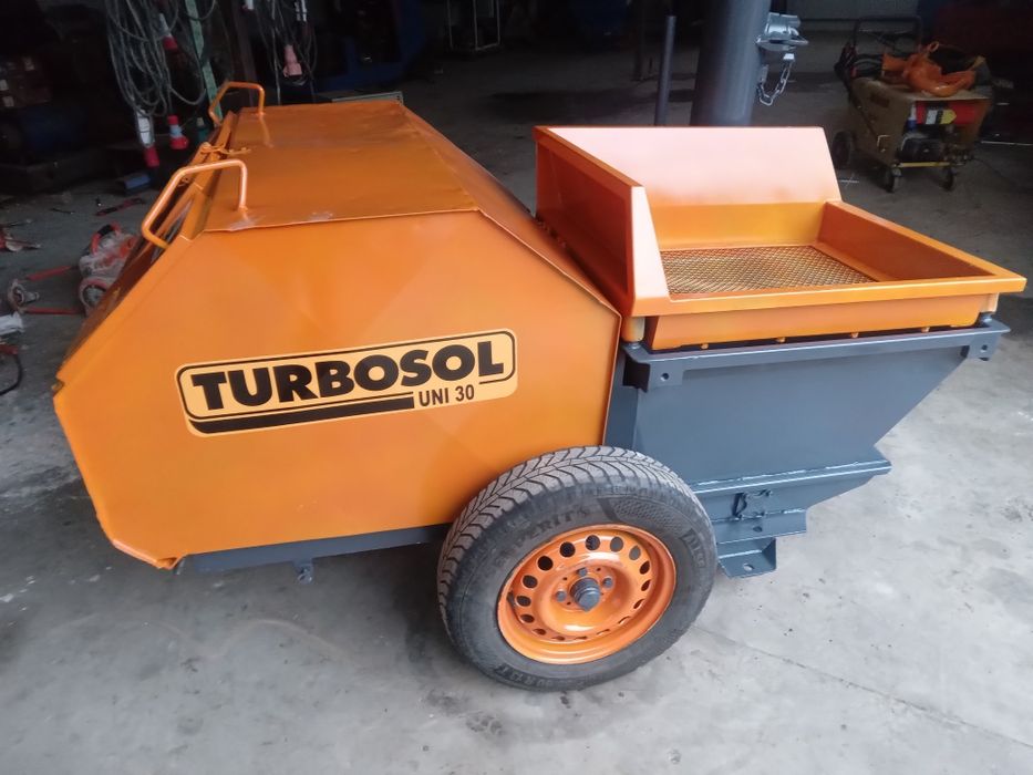 Turbosol uni 30 trifazic ca și noua pompa de tencuit
