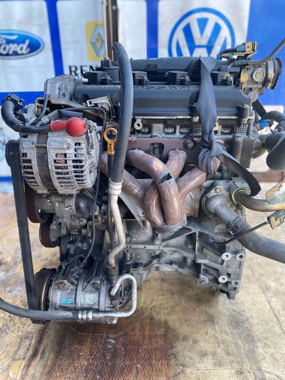 Двигатель QR20DE Nissan Primera P12, 2.0 литра;