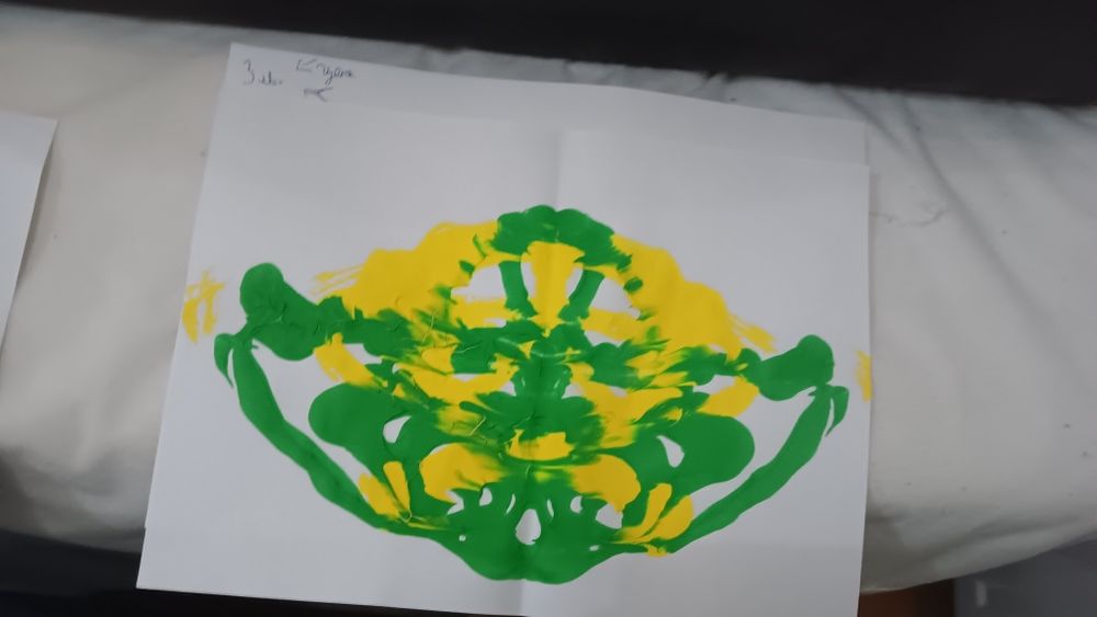 Рисунки които един чип е от бои а пък другият и е ме от моливи