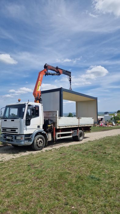 Iveco eurocargo cu macara!