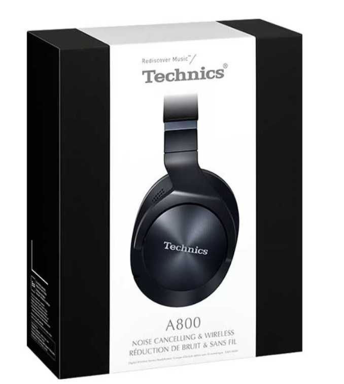 Casti TECHNICS EAH-A800E-K, Bt, Over-ear, Microfon, Noise cancelling,