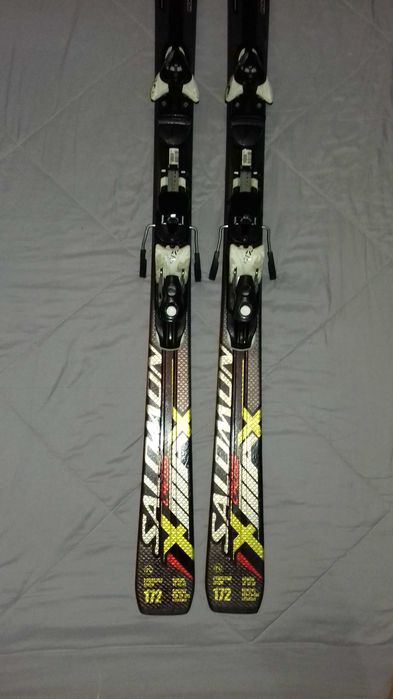 Горные универсальные лыжи salomon 172см.