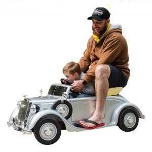 Лицензирана Акумулаторна Кола Audi Horch, 12V/10Ah ,110W , EVA гуми