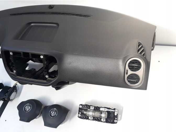 VW Tiguan 2011 - 2016 kit airbag - plansa de bord - centuri siguranta