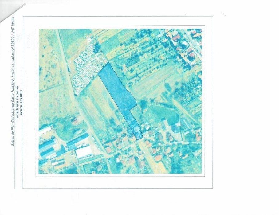 Teren intravilan Recea