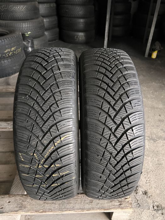 2 anvelope iarna 185/60/15 , hankook , dot 2022 , 7 mm