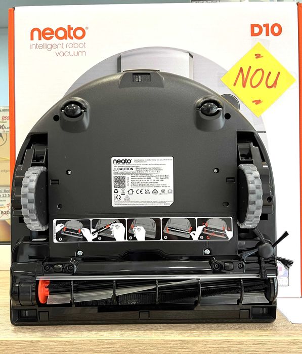 Robot de aspirare Neato D10 cu senzor laser,  NOU!