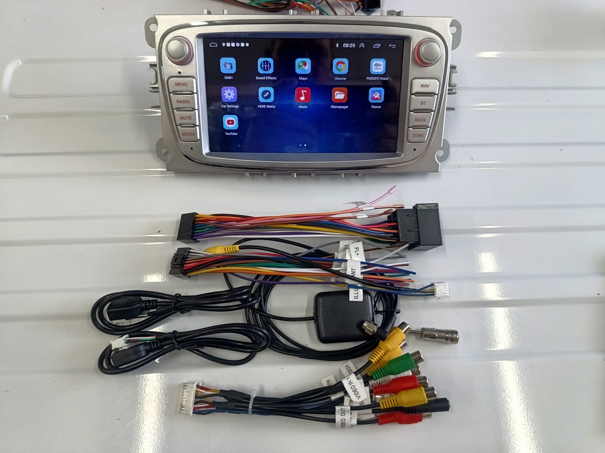 Навигация android за ford mondeo focus c-max s max 1+32gb